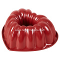 Silicone heart cake mold